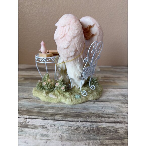 Seraphim Classics Melissa Peaceful Moments Angel Figurine 2001 Roman Inc - Picture 3 of 15